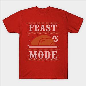 Feast Mode, Ugly Thanksgiving Sweater Funny T-Shirt TP1201