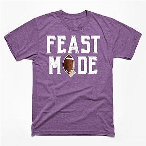 Feast Mode Football Turkey Funny Thanksgiving Gift T-Shirt TP1201