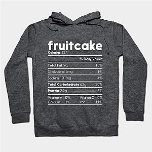 Fruitcake Nutrition Facts Funny Thanksgiving Christmas Matching Hoodie TP1701