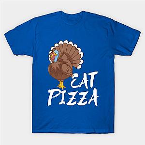 Eat Pizza - Save a Turkey - Vegetarian Thanksgiving Shirt T-Shirt TP1201