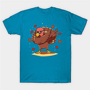 Dabbing Turkey Funny Thanksgiving Gift T-Shirt TP1201