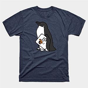 Cute Penguin with Thanksgiving Greetings T-Shirt TP1201