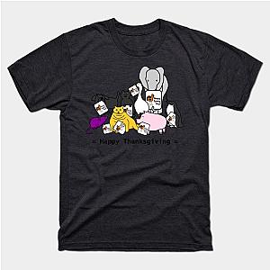 Cute Animals Say Happy Thanksgiving T-Shirt TP1201