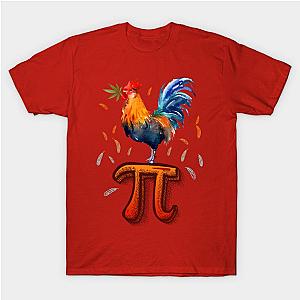 Chicken Pot Pie - Weed Graphic - Thanksgiving For Math Lover T-Shirt TP1201