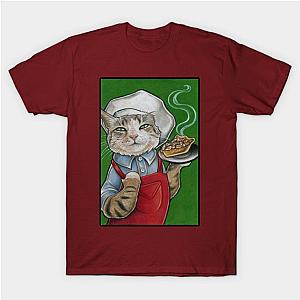 Cat Chef with Pecan Pie T-Shirt TP1201