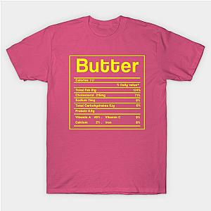 Butter Nutrition Facts Funny Thanksgiving And Christmas Gift T-Shirt TP1201