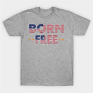 Born Free American USA, 4th July T-Shirt TP1201