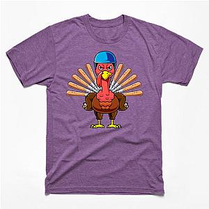 Baseball Catcher Thanksgiving turkey funny T-Shirt TP1201