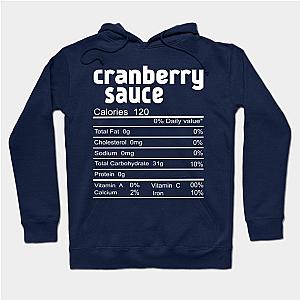 Cranberry sauce nutrition facts Thanksgiving Hoodie TP1701