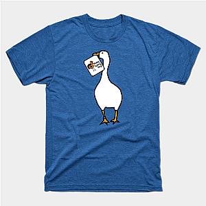 Annoying Goose with Stolen Thanksgiving Greetings T-Shirt TP1201