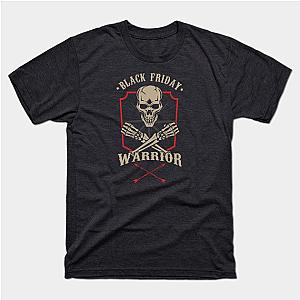 Black-Friday Warrior Shopping Holiday Thanksgiving Giftgiving Gifts T-Shirt TP1201