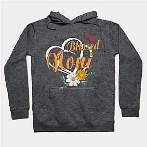 Big Hearts Flowers Happy Thanksgiving Thankful Blessed Noni Hoodie TP1701