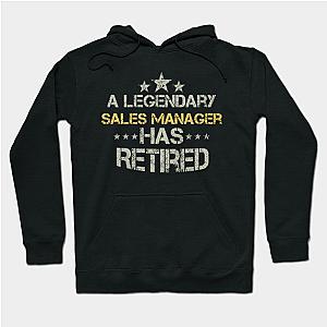 A Legendary Sales Manager Has Retired - Sales Manager gift - Sales Manager lovers christmas vintage retro Hoodie TP1701