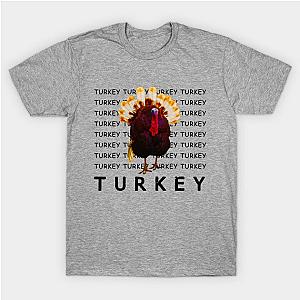 wkrp turkey drop shirt T-Shirt TP1201