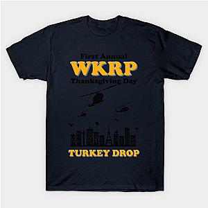 WKRP Turkey Drop Retro T-Shirt TP1201