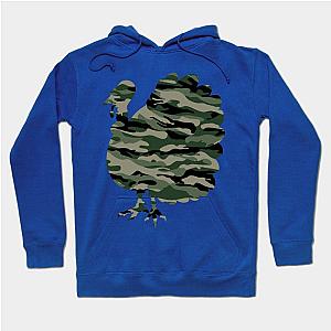 Thanksgiving Hunting Turkey Military Veteran Camouflage Hoodie TP1701