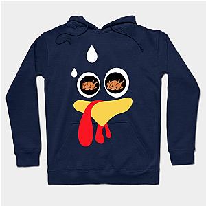 Thanksgiving Gift - Funny Turkey Face Gift For Women Hoodie TP1701