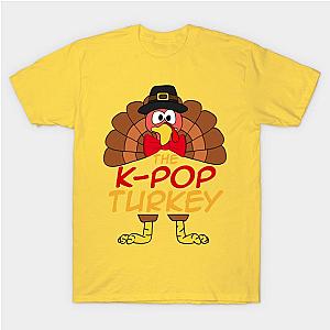 The K-pop Turkey Thanksgiving Family Matching Outfits Group Attire T-Shirt TP1201