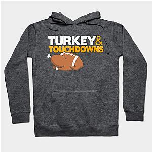 Thanksgiving Football, Turkey and Touchdowns Hoodie TP1701