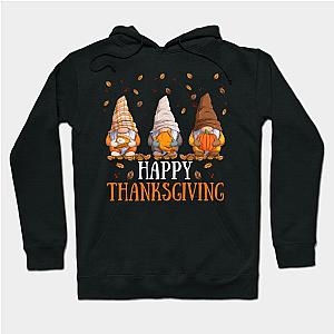 Three Gnomes Happy Thanksgiving Autumn Fall Pumpkin Spice Hoodie TP1701