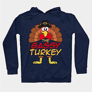 The Gassy Turkey Thanksgiving Family Matching Outfits Group Attire Hoodie TP1701