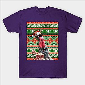 Ugly Christmas Xmas Turkey, Thanksgiving Reindeer Deer T-Shirt TP1201