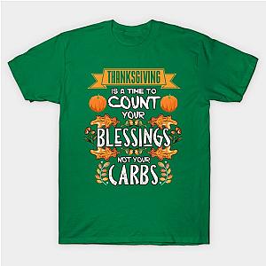 Thanksgiving Time To Count Your Blessings T-Shirt TP1201