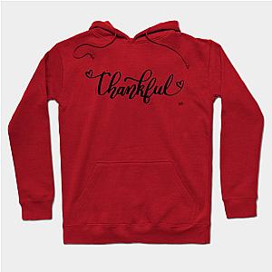 Thankful Hearts Hand Lettered Thanksgiving Hoodie TP1701