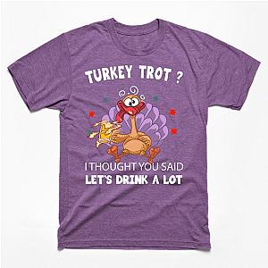 Thanksgiving Running Turkey Trot T-Shirt TP1201