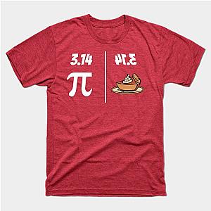 Thanksgiving Pumpkin Pi 3.14 Nerd Geeks Funny Gift T-Shirt TP1201