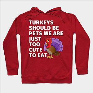 Red Turkey should be pets Thanksgiving Holiday Kids Design Hoodie TP1701