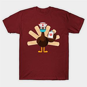 thanksgiving nurse turkey T-Shirt TP1201