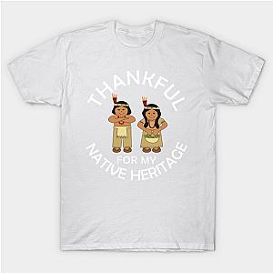 Thanksgiving Native American Indian Boys Novelty - Funny gift T-Shirt TP1201