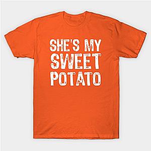 She's My Sweet Potato I Yam - Funny Couples Thanksgiving T-Shirt TP1201