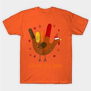 Share the love thanksgiving day T-Shirt TP1201