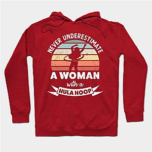 Woman with a Hula Hoop Funny hooping Gift Mom Hoodie TP1701