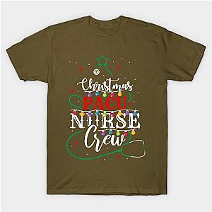 Pacu Nurse Christmas Crew Funny Nursing Gift T-Shirt TP1201