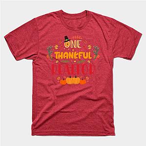 One Thankful Realtor Thanksgiving Cute Gift T-Shirt TP1201