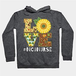 Love Sunflower NICU Nurse Birthday Thanksgiving Xmas Hoodie TP1701