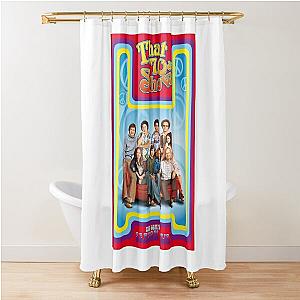 Birthday Gift That 70S Show Tv Show Retro Wave Shower Curtain