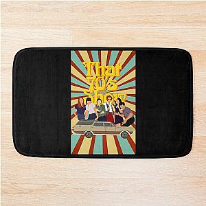 painting color that 70's show art gift for fans Bath Mat