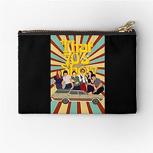 painting color that 70's show art gift for fans Zipper Pouch