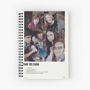 that 70s show poster Spiral Notebook