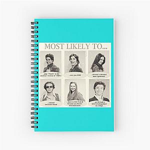 That 70s Show Most Likely To... Yearbook Quotes Spiral Notebook