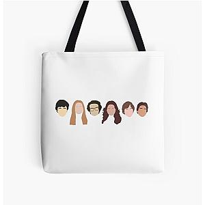 That 70s Show (faceless) Cast All Over Print Tote Bag