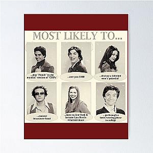 That 70s Show Most Likely To... Yearbook Quotes   	 Poster