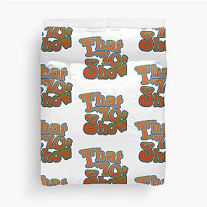 That 70s Show Cartoon Title Duvet Cover