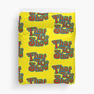 That 70s Show Cartoon Title Duvet Cover