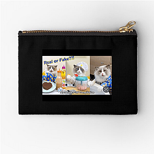 Little Puff, Big Vibes Thatlittlepuff Zipper Pouches
