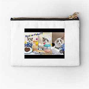 Little Puff, Big Vibes Thatlittlepuff Zipper Pouches